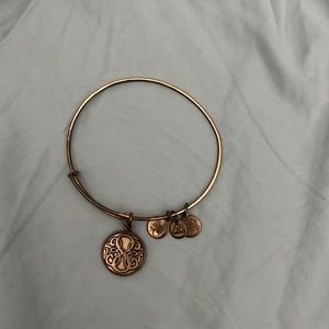 Alex and Ani Gold Path of Life Charm Bracelet/Bangle